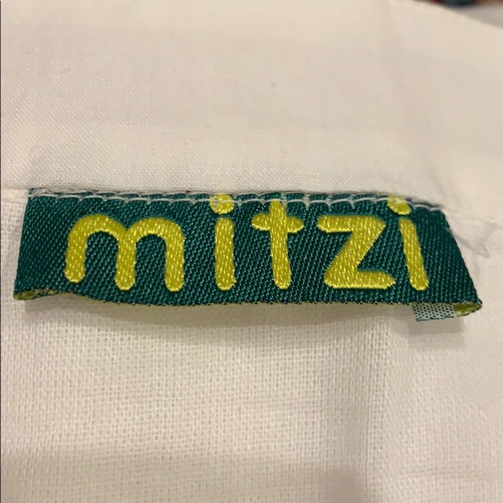 Mitzi white floral appliqué midi circle skirt - Picture 7 of 7